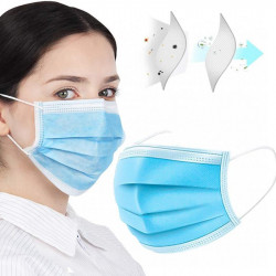 Mondkapjes | 100 stuks | 3 laags masker gecertificeerd