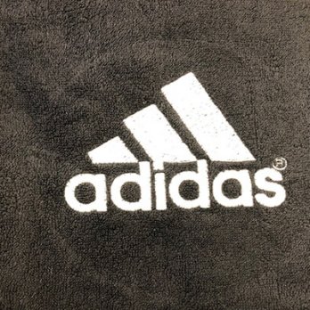 Adidas badhanddoek | Zwart | 70cm x 140cm