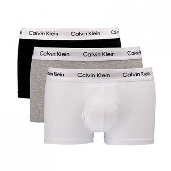 Calvin Klein boxershort | 3-pack | Zwart / Wit / Grijs | Maat XL